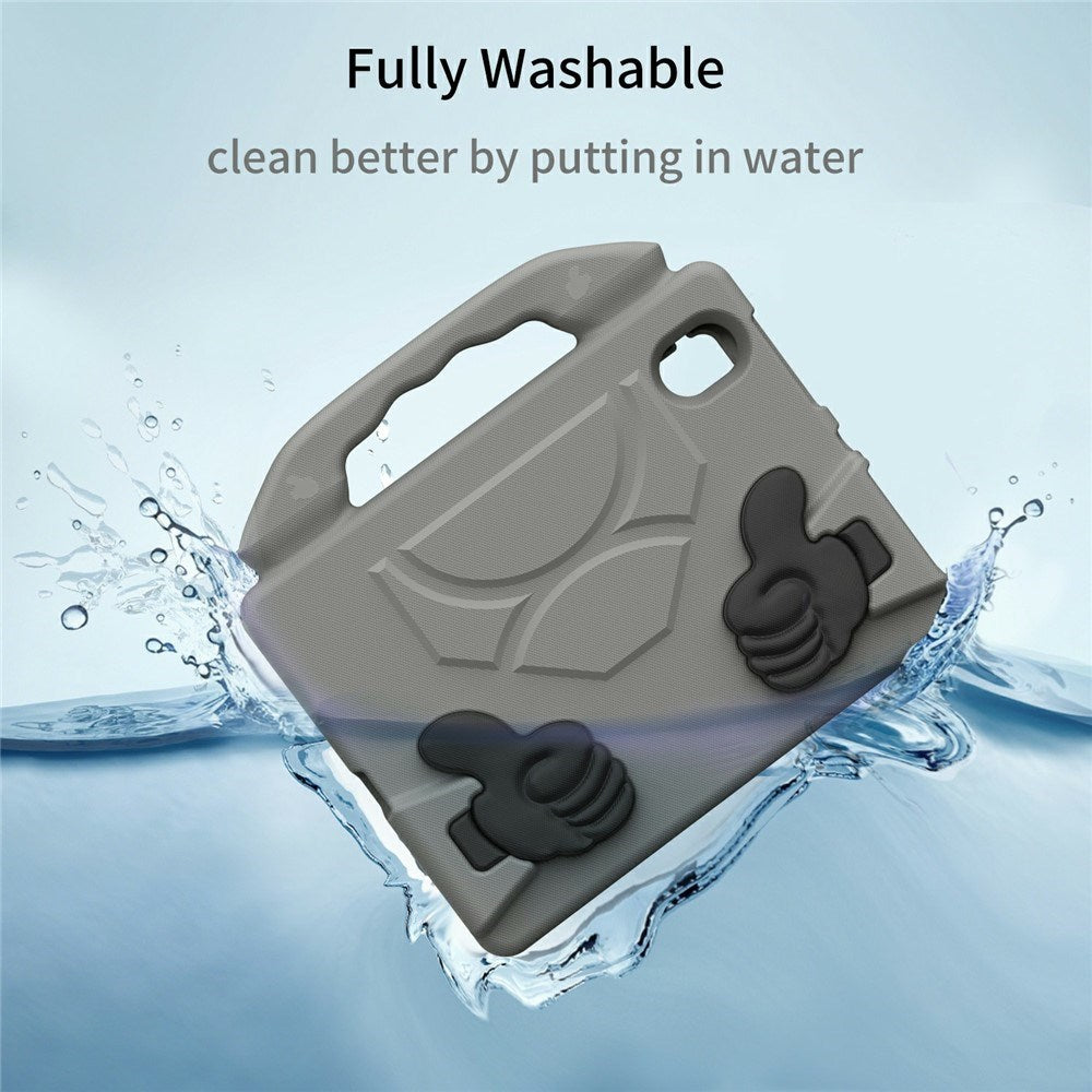 EIDERWOOD iPad Mini (2024 / 2021) Barn Deksel m. Thumb Kickstand - Grå