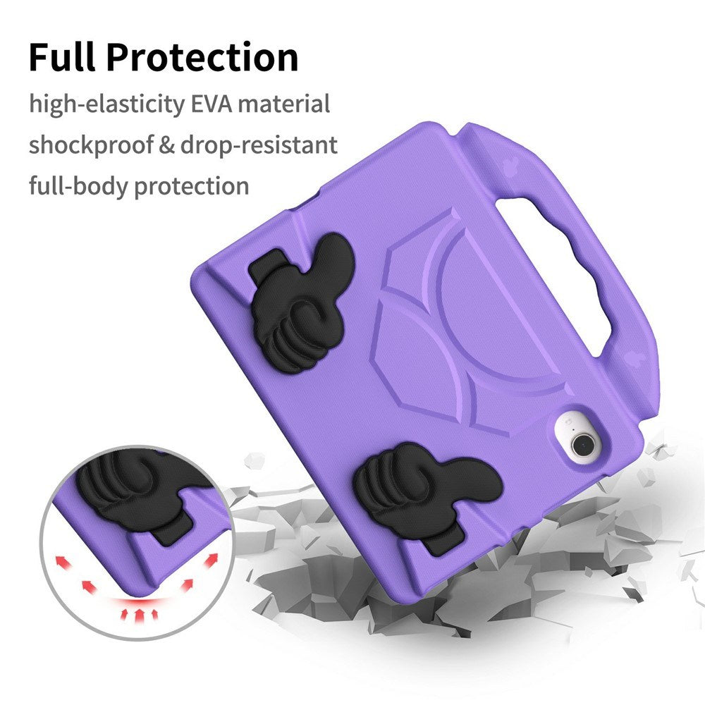 EIDERWOOD iPad Mini (2024 / 2021) Barn Deksel m. Thumb Kickstand - Lilla