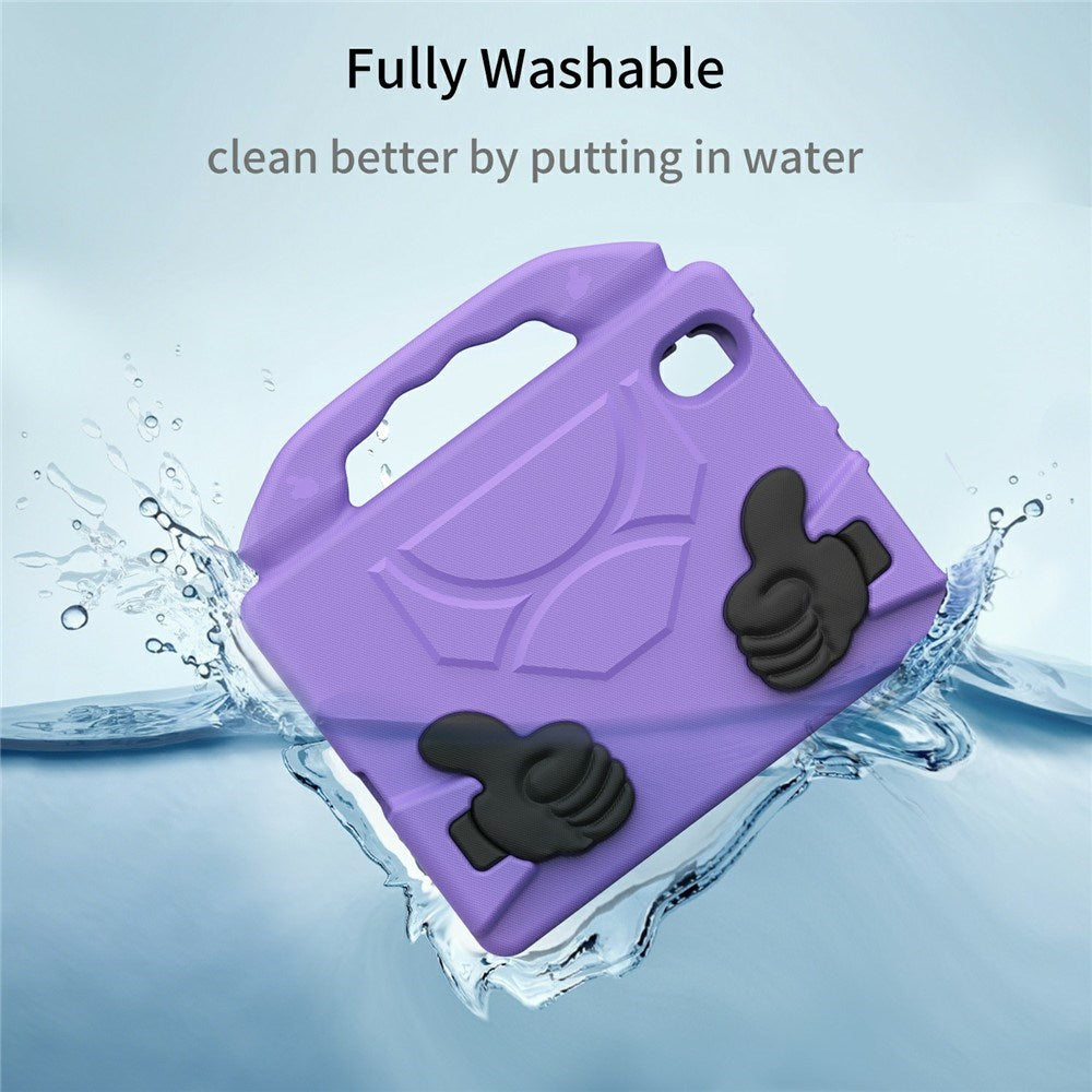 EIDERWOOD iPad Mini (2024 / 2021) Barn Deksel m. Thumb Kickstand - Lilla