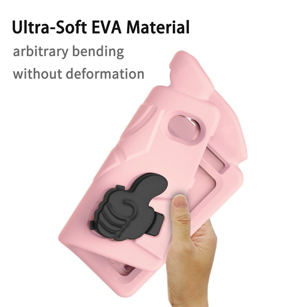 EIDERWOOD iPad Mini (2024 / 2021) Barn Deksel m. Thumb Kickstand - Rosa