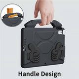 EIDERWOOD iPad 10.2" (2021 / 2020 / 2019) / Air (2019) Barn Deksel m. Thumb Kickstand - Svart