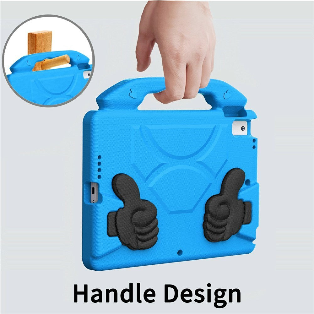 EIDERWOOD iPad 10.2" (2021 / 2020 / 2019) / Air (2019) Barn Deksel m. Thumb Kickstand - Blå