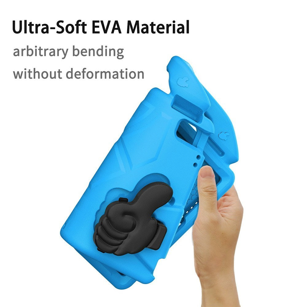 EIDERWOOD iPad 10.2" (2021 / 2020 / 2019) / Air (2019) Barn Deksel m. Thumb Kickstand - Blå