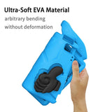 EIDERWOOD iPad 10.2" (2021 / 2020 / 2019) / Air (2019) Barn Deksel m. Thumb Kickstand - Blå