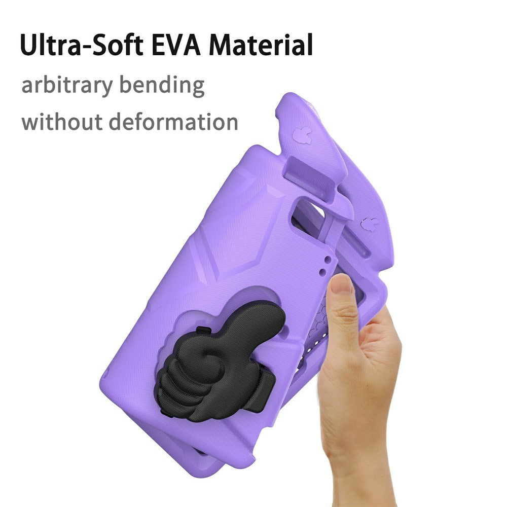 EIDERWOOD iPad 10.2" (2021 / 2020 / 2019) / Air (2019) Barn Deksel m. Thumb Kickstand - Lilla