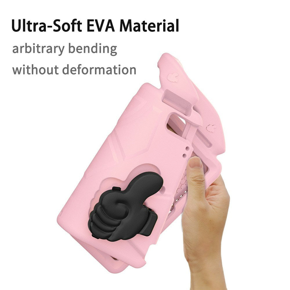 EIDERWOOD iPad 10.2" (2021 / 2020 / 2019) / Air (2019) Barn Deksel m. Thumb Kickstand - Rosa