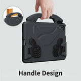 EIDERWOOD iPad Air 11" (2025 / 2024) Barn Deksel m. Thumb Kickstand - Svart