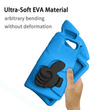 EIDERWOOD iPad Air 11" (2025 / 2024) Barn Deksel m. Thumb Kickstand - Blå