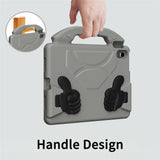 EIDERWOOD iPad Air 11" (2025 / 2024) Barn Deksel m. Thumb Kickstand - Grå