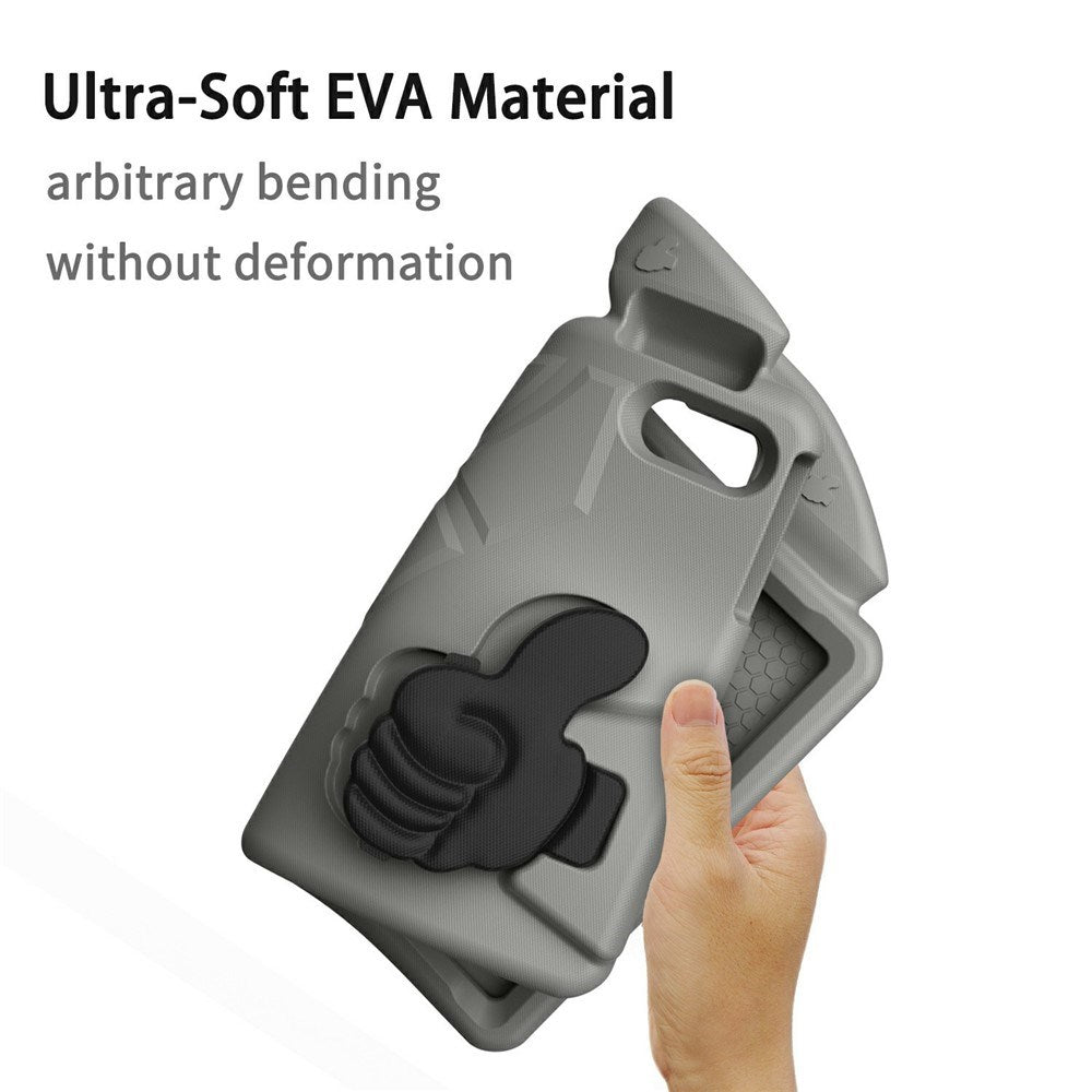 EIDERWOOD iPad Air 11" (2025 / 2024) Barn Deksel m. Thumb Kickstand - Grå