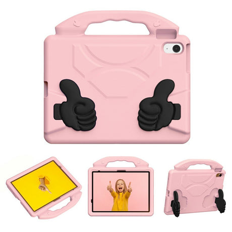 EIDERWOOD iPad Air 11" (2025 / 2024) Barn Deksel m. Thumb Kickstand - Rosa