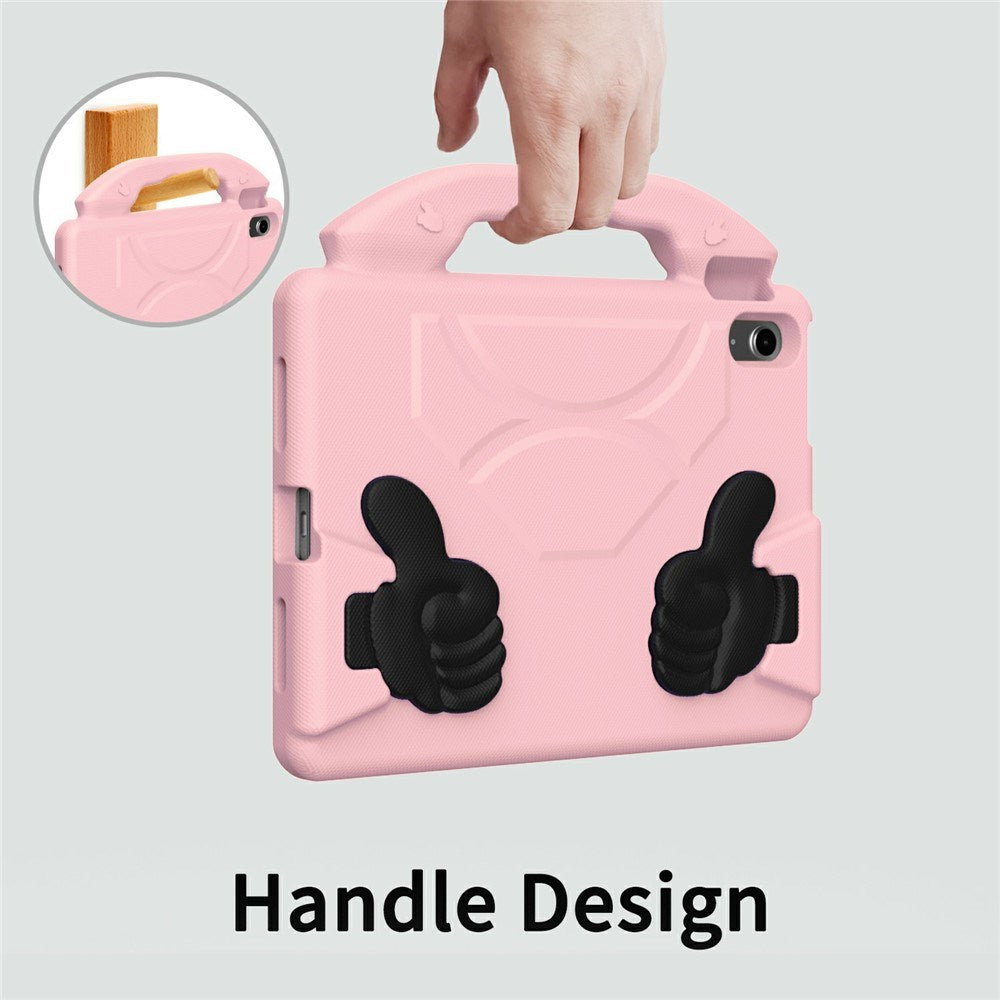 EIDERWOOD iPad Air 11" (2025 / 2024) Barn Deksel m. Thumb Kickstand - Rosa