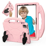 EIDERWOOD iPad Pro 11" (2025 - 2018) / Air (2022 / 2020) Barn Deksel m. Thumb Kickstand - Rosa