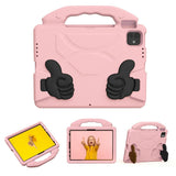 EIDERWOOD iPad Pro 11" (2025 - 2018) / Air (2022 / 2020) Barn Deksel m. Thumb Kickstand - Rosa