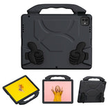 EIDERWOOD iPad Pro 12.9" (2022 / 2021 / 2020 / 2018) / Air 13" (2025 / 2024) / Pro 13" (2025 / 2024) Barn Deksel m. Thumb Kickstand - Svart