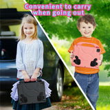 EIDERWOOD iPad Pro 12.9" (2022 / 2021 / 2020 / 2018) / Air 13" (2025 / 2024) / Pro 13" (2025 / 2024) Barn Deksel m. Thumb Kickstand - Svart