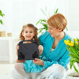 EIDERWOOD iPad Pro 12.9" (2022 / 2021 / 2020 / 2018) / Air 13" (2025 / 2024) / Pro 13" (2025 / 2024) Barn Deksel m. Thumb Kickstand - Svart