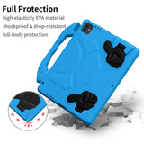 EIDERWOOD iPad Pro 12.9" (2022 / 2021 / 2020 / 2018) / Air 13" (2025 / 2024) / Pro 13" (2025 / 2024) Barn Deksel m. Thumb Kickstand - Blå