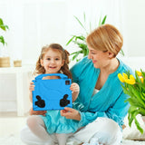 EIDERWOOD iPad Pro 12.9" (2022 / 2021 / 2020 / 2018) / Air 13" (2025 / 2024) / Pro 13" (2025 / 2024) Barn Deksel m. Thumb Kickstand - Blå