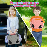 EIDERWOOD iPad Pro 12.9" (2022 / 2021 / 2020 / 2018) / Air 13" (2025 / 2024) / Pro 13" (2025 / 2024) Barn Deksel m. Thumb Kickstand - Grå