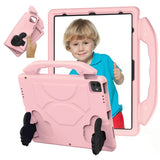 EIDERWOOD iPad Pro 12.9" (2022 / 2021 / 2020 / 2018) / Air 13" (2025 / 2024) / Pro 13" (2025 / 2024) Barn Deksel m. Thumb Kickstand - Rosa