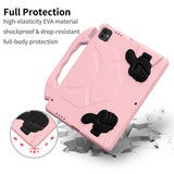 EIDERWOOD iPad Pro 12.9" (2022 / 2021 / 2020 / 2018) / Air 13" (2025 / 2024) / Pro 13" (2025 / 2024) Barn Deksel m. Thumb Kickstand - Rosa