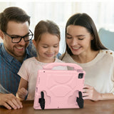 EIDERWOOD iPad Pro 12.9" (2022 / 2021 / 2020 / 2018) / Air 13" (2025 / 2024) / Pro 13" (2025 / 2024) Barn Deksel m. Thumb Kickstand - Rosa