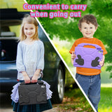 EIDERWOOD iPad 9.7" (2018 / 2017) / Air 2 / Air Barn Deksel m. Thumb Kickstand - Svart