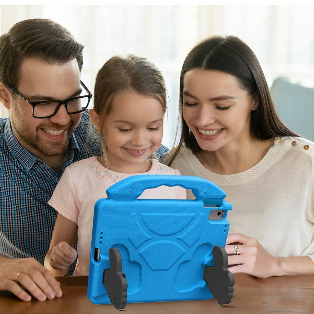 EIDERWOOD iPad 9.7" (2018 / 2017) / Air 2 / Air Barn Deksel m. Thumb Kickstand - Blå