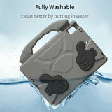 EIDERWOOD iPad 9.7" (2018 / 2017) / Air 2 / Air Barn Deksel m. Thumb Kickstand - Grå