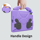 EIDERWOOD iPad 9.7" (2018 / 2017) / Air 2 / Air Barn Deksel m. Thumb Kickstand - Lilla