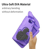 EIDERWOOD iPad 9.7" (2018 / 2017) / Air 2 / Air Barn Deksel m. Thumb Kickstand - Lilla