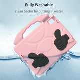 EIDERWOOD iPad 9.7" (2018 / 2017) / Air 2 / Air Barn Deksel m. Thumb Kickstand - Rosa