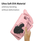 EIDERWOOD iPad 9.7" (2018 / 2017) / Air 2 / Air Barn Deksel m. Thumb Kickstand - Rosa