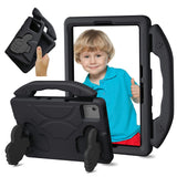 EIDERWOOD Xiaomi Redmi Pad 2 / SE / 6 / 5 / Lenovo Tab M11 / Samsung Galaxy Tab S10 FE / S9 FE / S9 / S8 / S7 Barn Deksel m. Thumb Kickstand - Svart