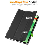 OnePlus Pad Lite EIDERWOOD Kunstskinn Flip Deksel m. Ståfunksjon - Svart