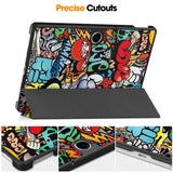 EIDERWOOD OnePlus Pad Lite Kunstskinn Flip Deksel - Graffiti