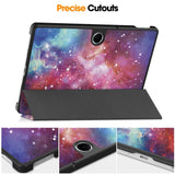 EIDERWOOD OnePlus Pad Lite Kunstskinn Flip Deksel - Galakse