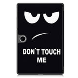EIDERWOOD OnePlus Pad Lite Kunstskinn Flip Deksel - Don't Touch Me