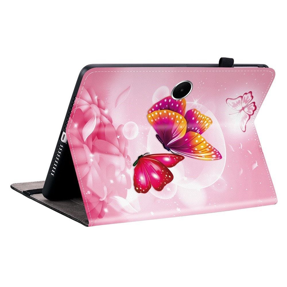 OnePlus Pad Lite EIDERWOOD Kunstskinn Flipp Deksel med Motiv - Rosa Sommerfugler