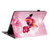 OnePlus Pad Lite EIDERWOOD Kunstskinn Flipp Deksel med Motiv - Rosa Sommerfugler