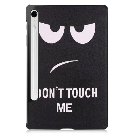 EIDERWOOD Samsung Galaxy Tab S11 / S10 Lite Kunstskinn Flipp Deksel med Motiv - "Don't Touch Me"