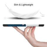 EIDERWOOD Samsung Galaxy Tab S11 / S10 Lite Kunstskinn Flipp Deksel med Motiv - Sovende Katt