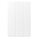 EIDERWOOD Samsung Galaxy Tab S11 / S10 Lite Tri-Fold Kunstskinn Flip Deksel – Hvit