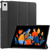 Lenovo Idea Tab Plus 12,1" EIDERWOOD Kunstskinn Flip Deksel med Flippfunksjon – Svart
