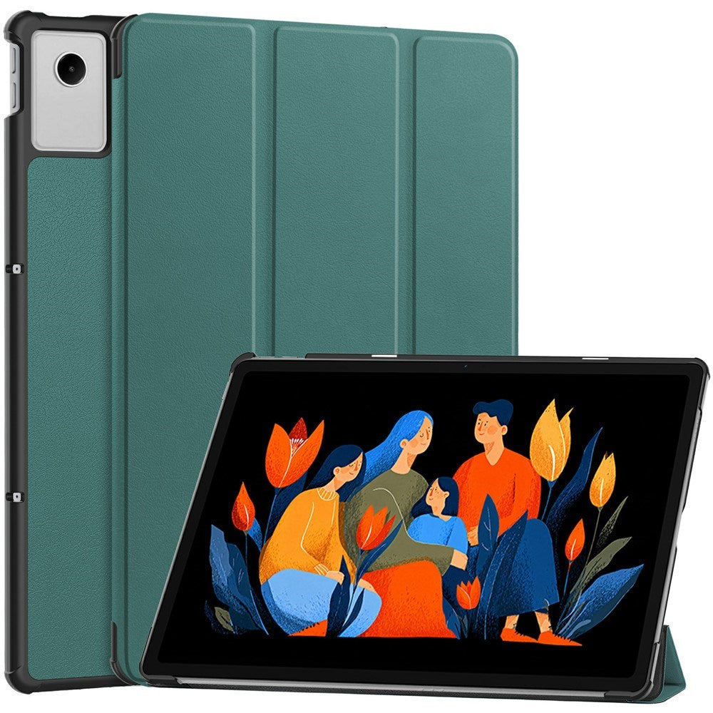 Lenovo Idea Tab Plus 12,1" EIDERWOOD Kunstskinn Flip Deksel med Flippfunksjon – Grønn