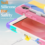 EIDERWOOD Samsung Galaxy Tab S11 Støtsikkert Deksel med 360 Graders Roterbar Støtte & Borrelåsstropp - Multi