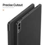 Samsung Galaxy Tab S11 Ultra DUX DUCIS DOMO Series Flip Deksel med Penneholder - Svart