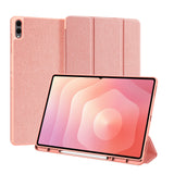 Samsung Galaxy Tab S11 Ultra DUX DUCIS DOMO Series Flip Deksel med Penneholder - Rosa