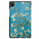 EIDERWOOD Samsung Galaxy Tab A11 Kunstskinn Flipp Deksel med Motiv - Blomster